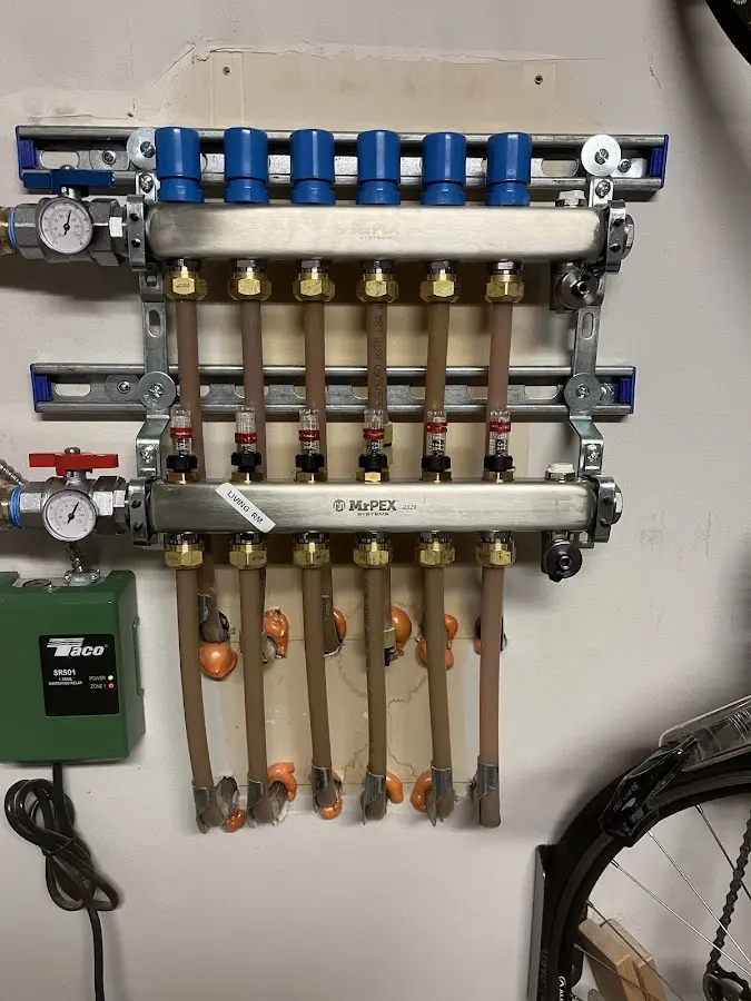 Plumber performing Leak Detection at a residential property in Bennettsville